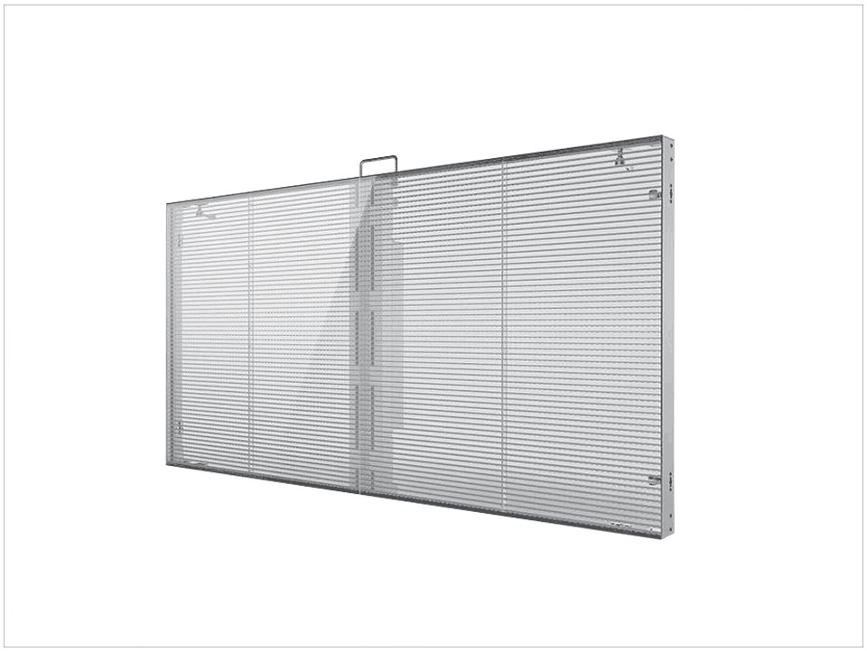 側發光P3.91x7.81LED透明屏