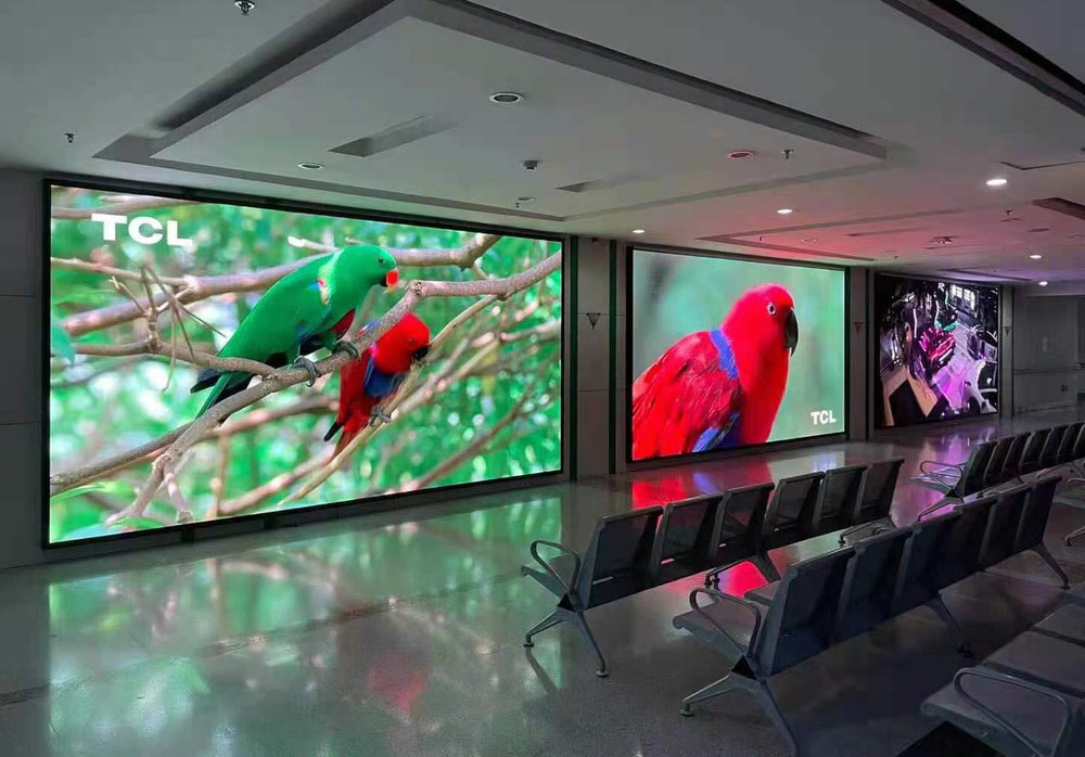 P2.5室内led顯示屏68平方雲南昆明920部隊醫院項目案例